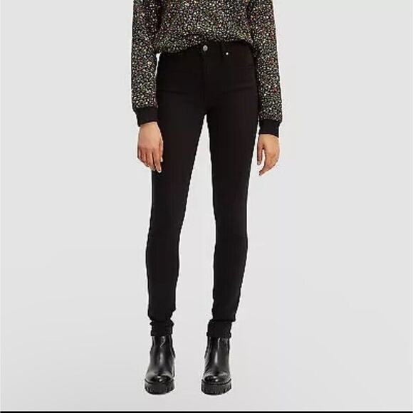 Levi's Denim - Levi's Women's 721 High-Rise Skinny Jeans -‎ Soft Black 25x30